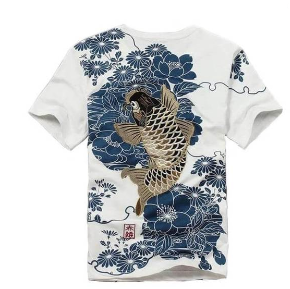 Embroidered squid short sleeve — image 1