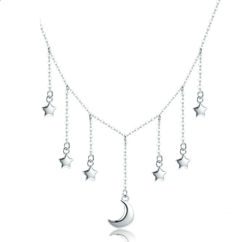Silver Ziyun s925 sterling silver necklace Europe and America exaggerated personality fashion ladies necklace SCN301