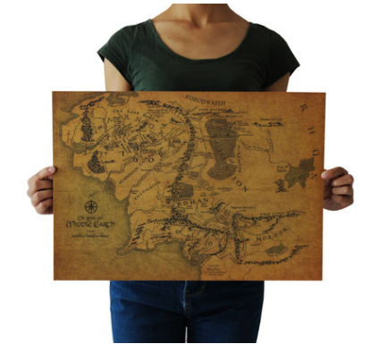 Vintage kraft paper poster (Brown)