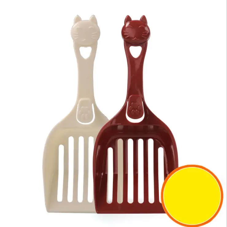 Plastic cat litter shovel head shovels