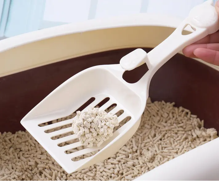 Plastic cat litter shovel head shovels