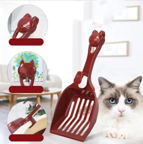 Plastic Cat Litter Shovel Cat Head Cat Shovels