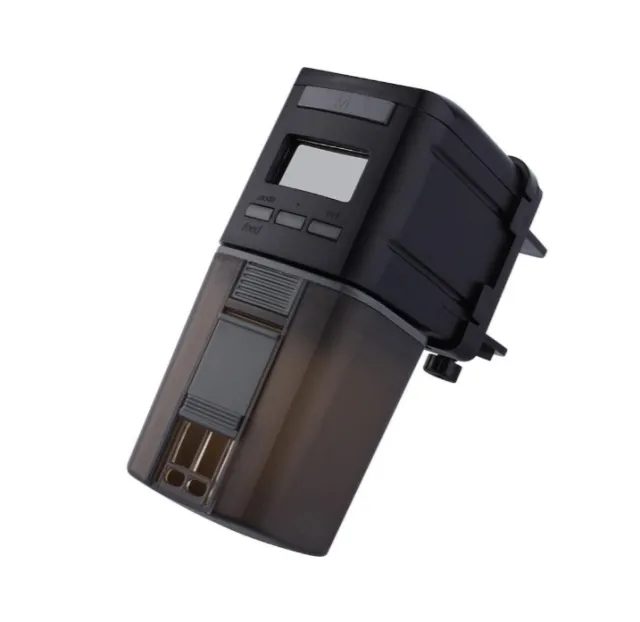 Automatic Fish Tank Goldfish Koi Feeder Black - Shop at LoveMi