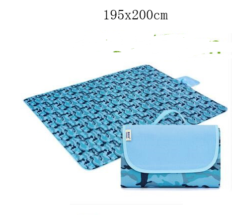 Waterproof thickened picnic mat camping spring outing outdoor beach mat lawn portable moisture-proof mat