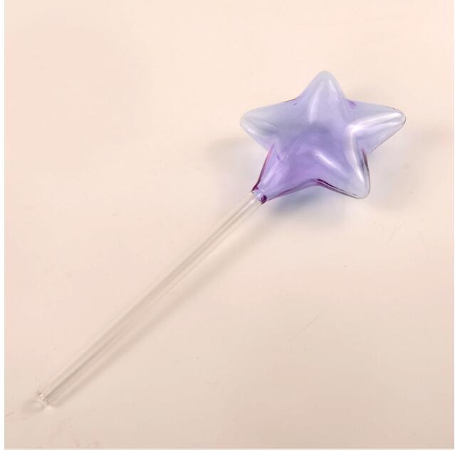 10cm star purple