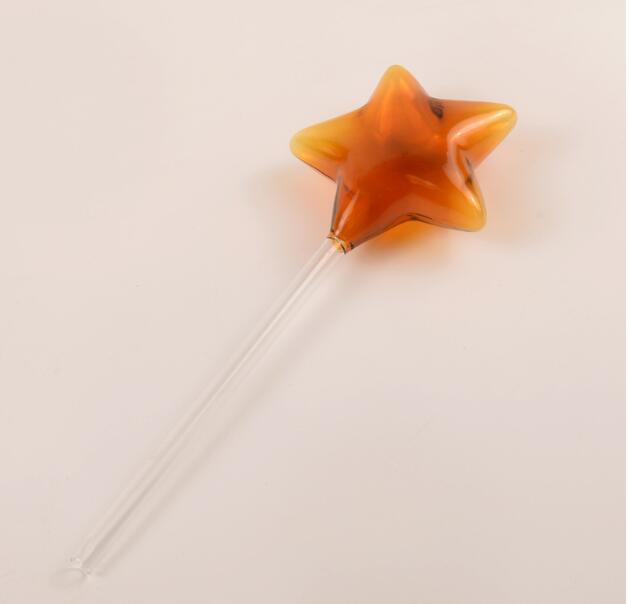 10cm star orange
