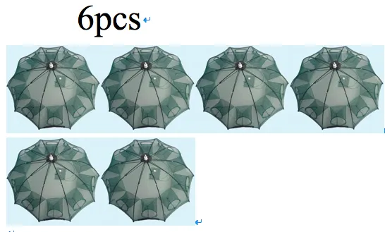 Strengthened 4-20 Holes Automatic Fishing Net Shrimp Cage Nylon Foldable Fish Trap Cast Net Cast Fold Crab Trap Fishing Network – image 10