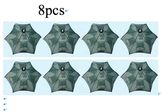 Strengthened 4-20 Holes Automatic Fishing Net Shrimp