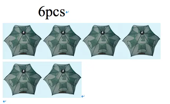 Strengthened 4-20 Holes Automatic Fishing Net Shrimp