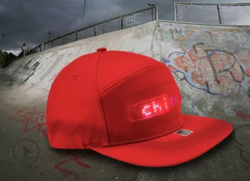 Color LED display cap - White