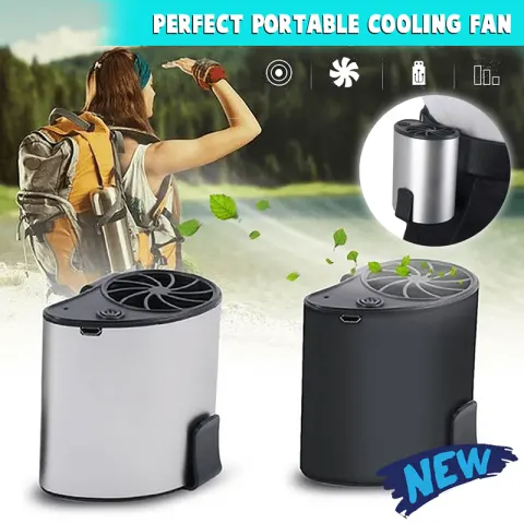 The Second Generation of Hanging Waist Fan Portable Cooling