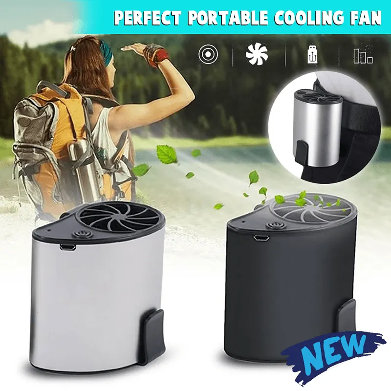 The Second Generation of Hanging Waist Fan Portable Cooling