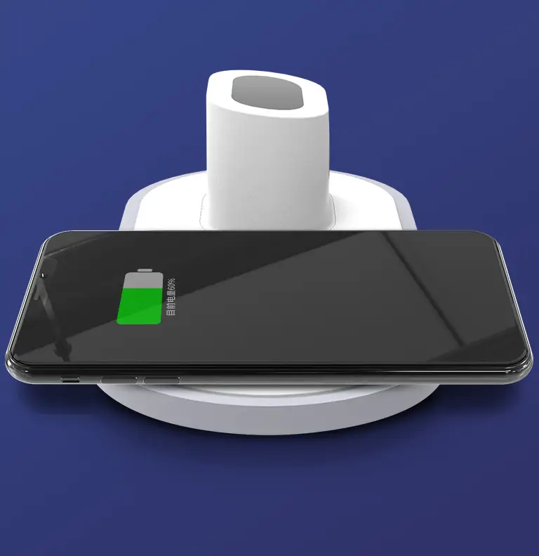 Multi-function three-in-one wireless charging New mobile phone watch three-in-one wireless charging