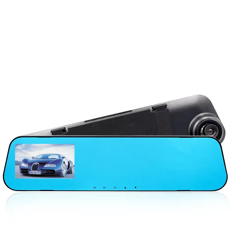 New traffic recorder rear view mirror car