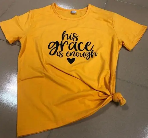 Letter short sleeve t-shirt