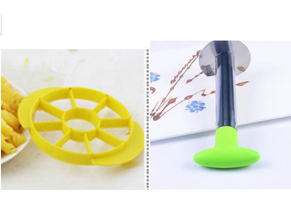 Stainless Steel Easy to use Pineapple Peeler Accessories Pineapple Slicers Fruit Cutter Corer Slicer Kitchen Tools Green With Slicer - Shop at LoveMi