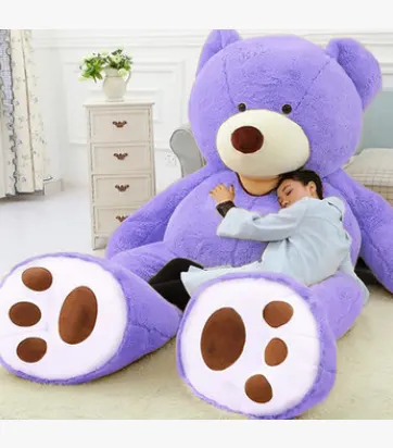 Giant Teddy Bear Plush Toy Huge Soft Toys Leather