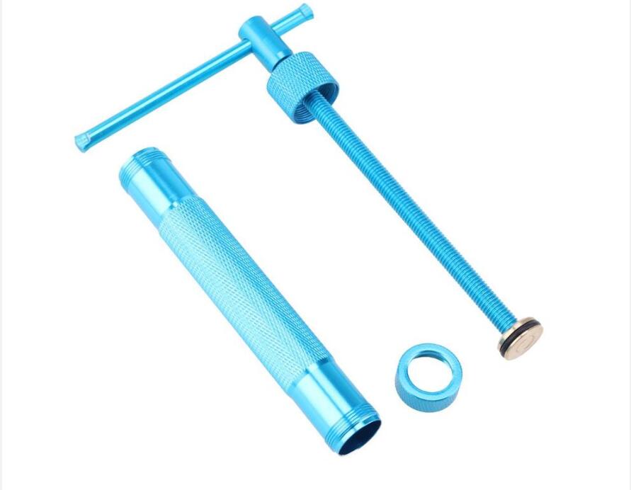 DIY Mold Tool Rotary Aluminum Alloy Clay Gun Dough Fondant Cream Soft Clay