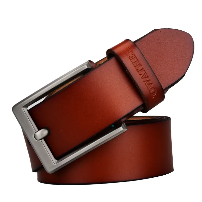 Casual Leather Wild Belt Fashion Business Men's Pin Buckle