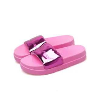 Non-slip wear-resistant Liu Ding flip-flops - Pink