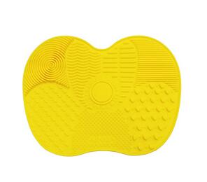 Makeup brush cleaning pad cleaning pad Yellow - Shop at LoveMi