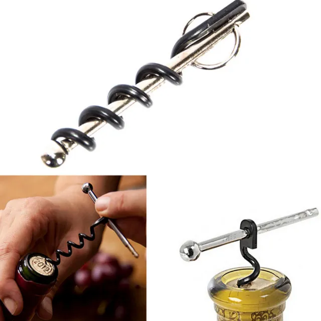 Multifunctional Stainless Steel Wine Corkscrew Silver - Shop at LoveMi