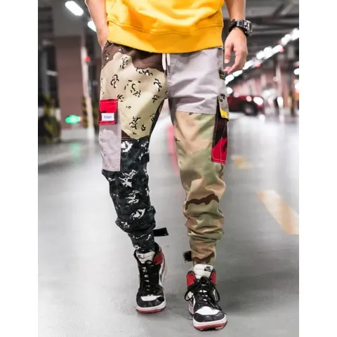 Autumn New Day Large Size Loose Camouflage Tooling Men's
