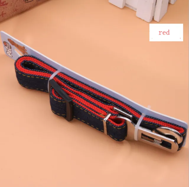 Pet Car Cowboy Retractable Seat Belt Red - Shop at LoveMi