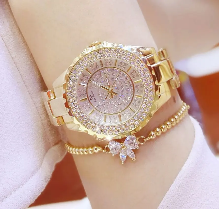 Hot New Starry Women's Watch Full Brick Automatic Non-mechanical