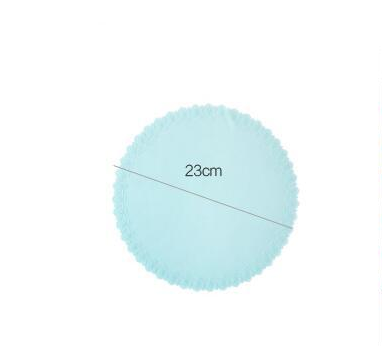 Patterned silicone seal cover