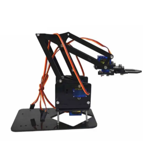 DIY assembled acrylic robot