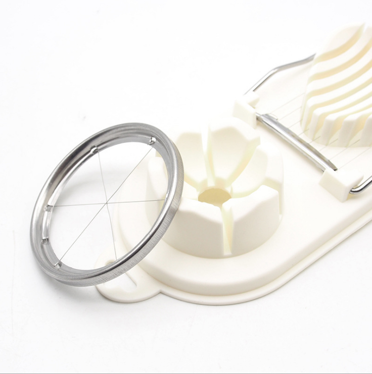Multi-function egg cutter