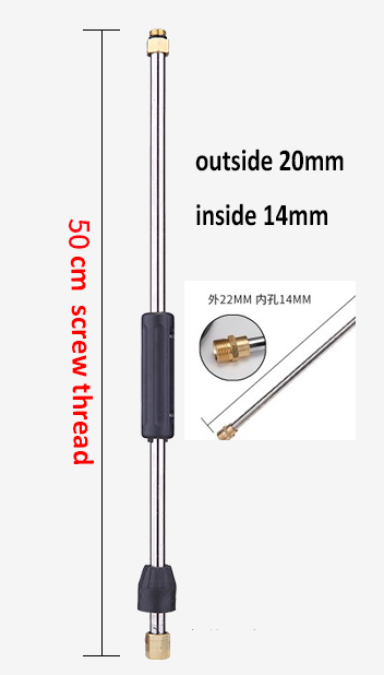 50cm screw thred 14x22mm