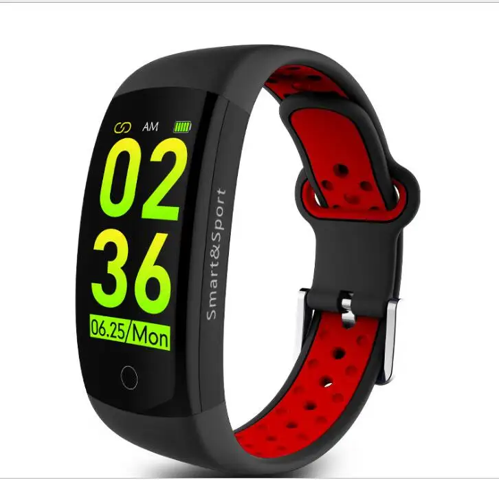 Q6S Smart Color Screen Bracelet Blood Pressure Heart Rate