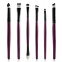 Purple Black 6Pcs