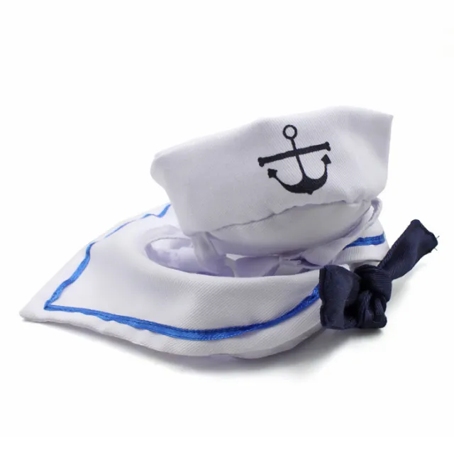 Pet sailor suit naval suit White - Shop at LoveMi