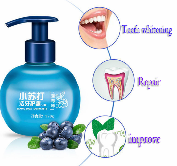 Baking soda toothpaste