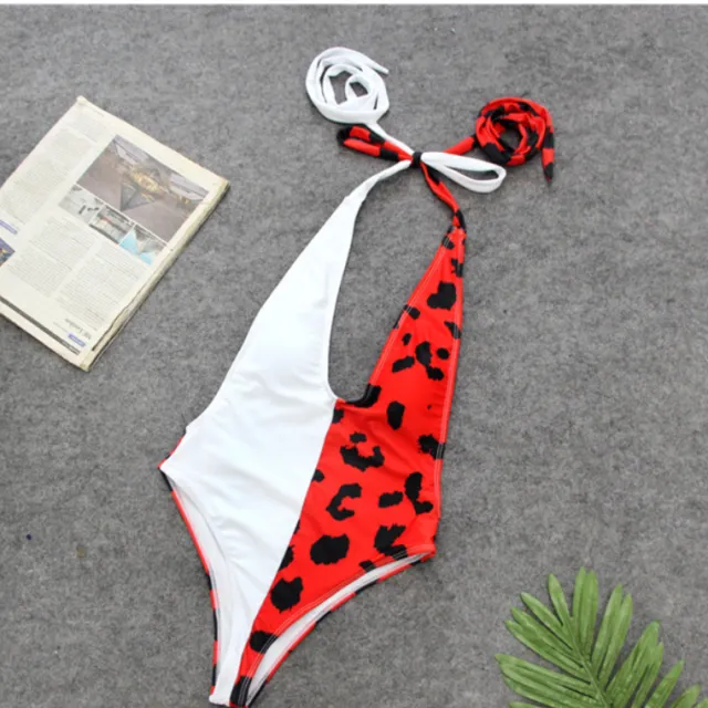 one piece swimsuit Red - Shop at LoveMi