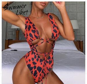Swimsuit one piece Lovena Leopard - Shop at LoveMi