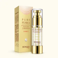 Pearl Extract Water Serum Moisturizing Cream - Yellow - View 1