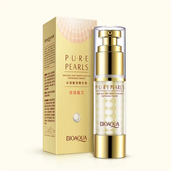Pearl Extract Water Serum Moisturizing Cream - Yellow