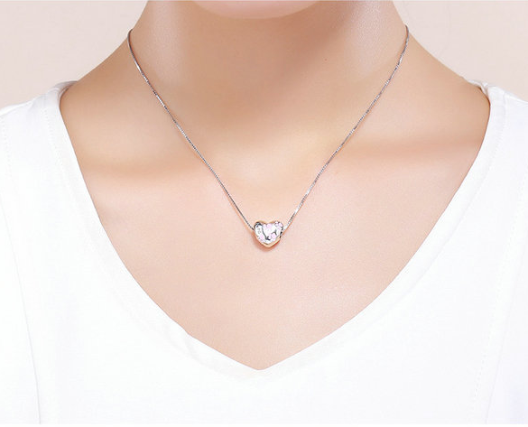 S925 cute pet imprint pendant