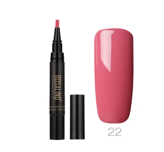 5ml Solid Color Nail Art Pen Nail Glue for Nail Art Rk22 Style - Shop at LoveMi