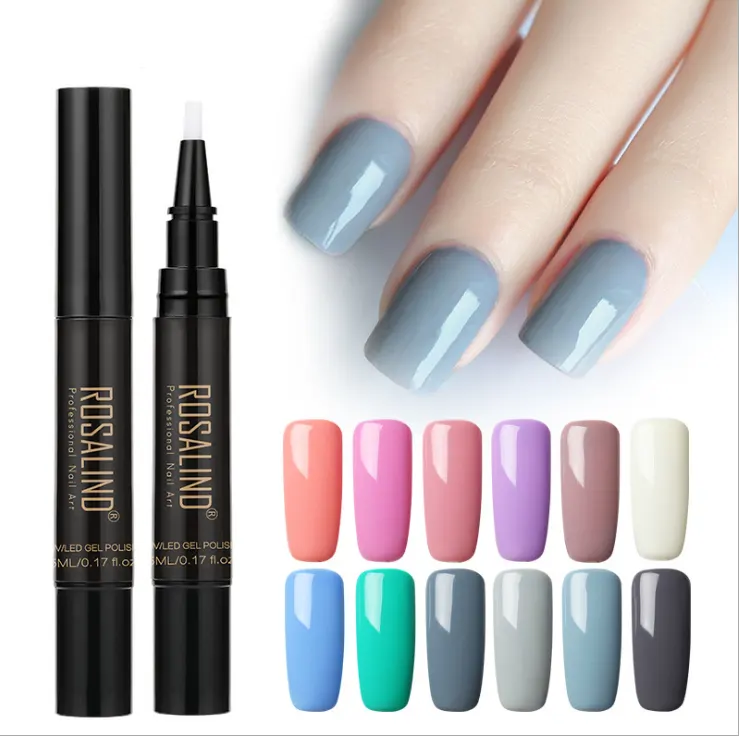 5ml Solid Color Nail Art Pen Glue for Art