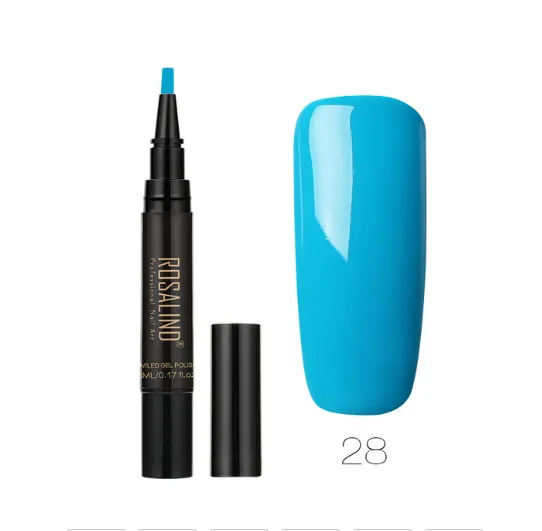5ml Solid Color Nail Art Pen Nail Glue for Nail Art Rk28 Style - Shop at LoveMi