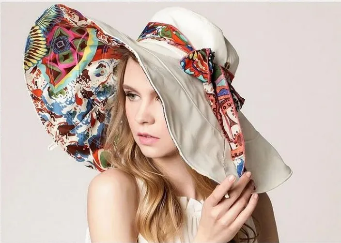 Dalat visor beach hat - White