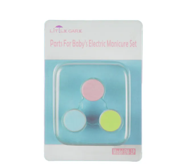 Electric Nail File Replacement Heads Blue - Shop at LoveMi