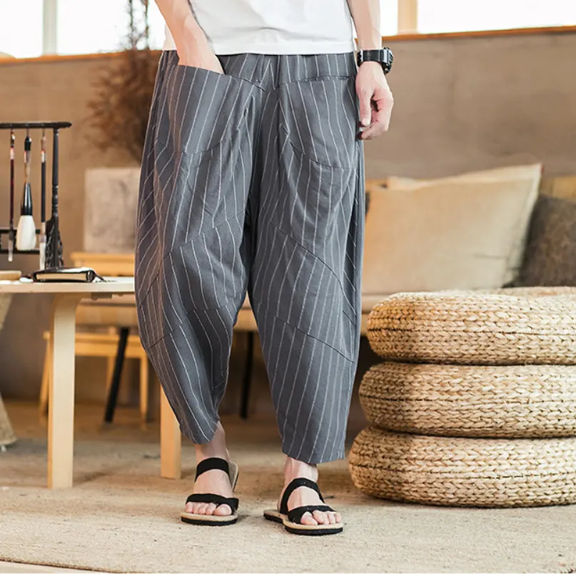 Japanese Men's Loose Pants