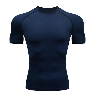 Solid Color Quick-drying Bottoming Short Sleeve