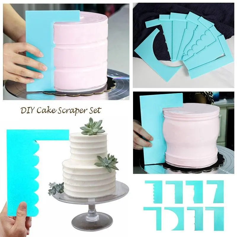 New Type Cream Decorative Pattern Board Scraper